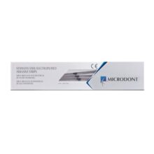 نوار پرداخت آمالگام دوطرفه Stainless Steel Abrasive Strip double face برند MicroDont