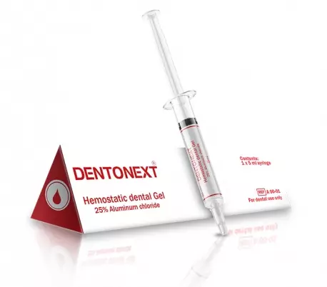ژل هموستات آلومینیوم کلرید 25% - Dentonext
