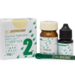 گلاس آینومر ترمیمی جی سی مدل سلف کیور GC Fuji II LC Gold Label