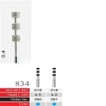 فرز الماسی دسته نقره ای BTM مدل Depth Marking – 834