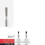 فرز الماسی دسته نقره ای BTM مدل 807 Inverted L