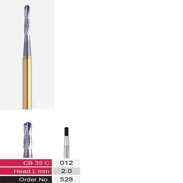 فرز توربین جهت برش روکش و فلز VerDent مدل CB35C