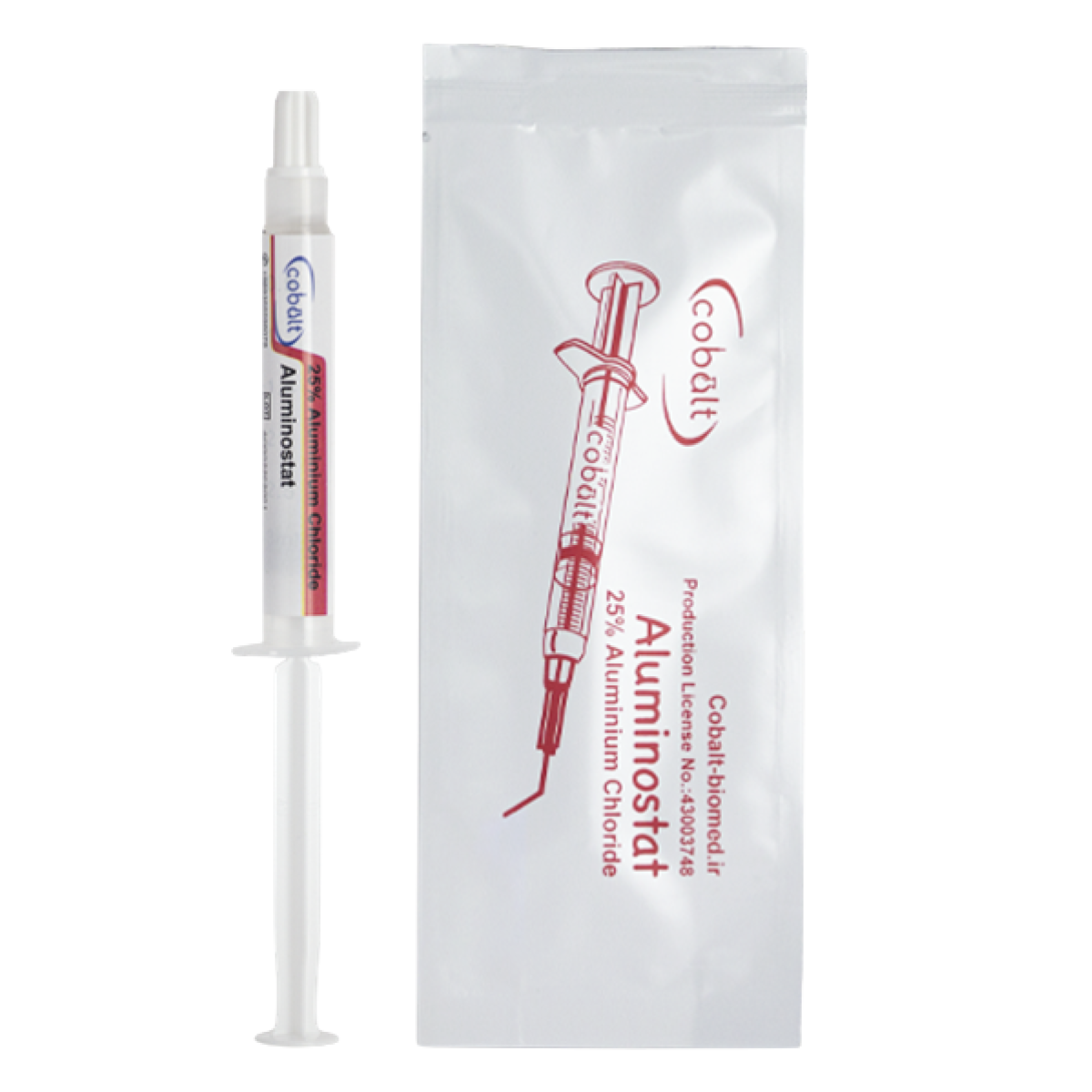 ژل بند آورنده خون کبالت Cobalt Aluminostat
