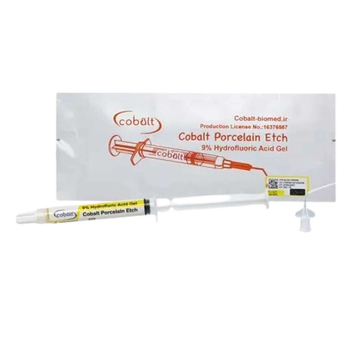 اسید اچ پرسلن کبالت Porcelain Etch %9.6