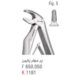 فورسپس پرمولر پایین فالکن fig:5
