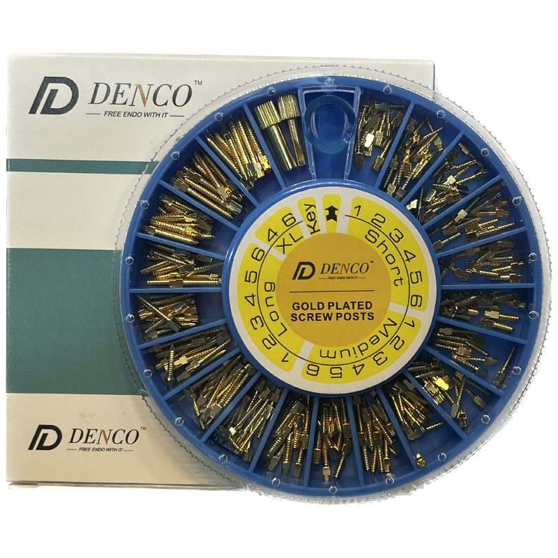 پین برنجی آسورت دنکو | Gold Plated Screw Post