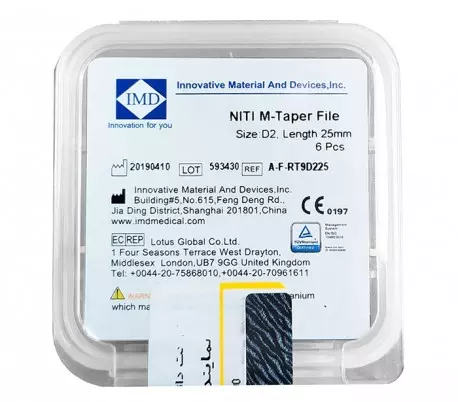 فایل روتاری M-Taper سیستم 6 فایلی – IMD