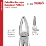 فورسپس ریشه کش بالا نازک fig:29N فالکن Falcon