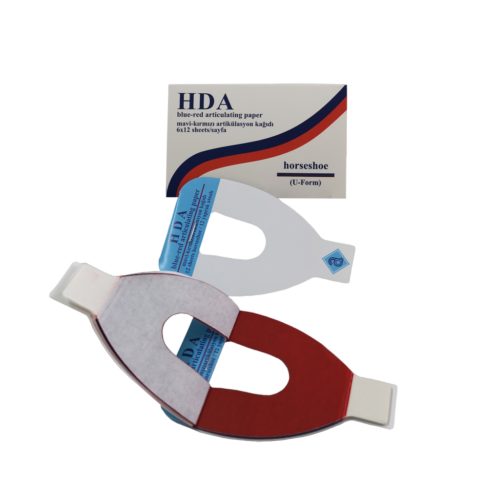 کاغذ آرتیکلاتور نعل اسبی دورنگ (کاغذ کاربن) HDA