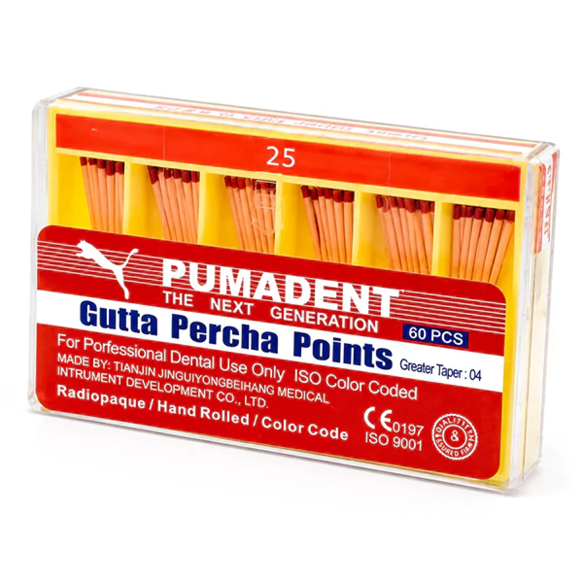 گوتا پرکا 4 درصد 120 عددی پومادنت Pumadent