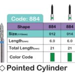 فرز مدل FLAT AND TAPER (884) برند لاستردنت LUSTERDENT