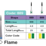 فرز مدل FLAME (889) برند لاستردنت LUSTERDENT