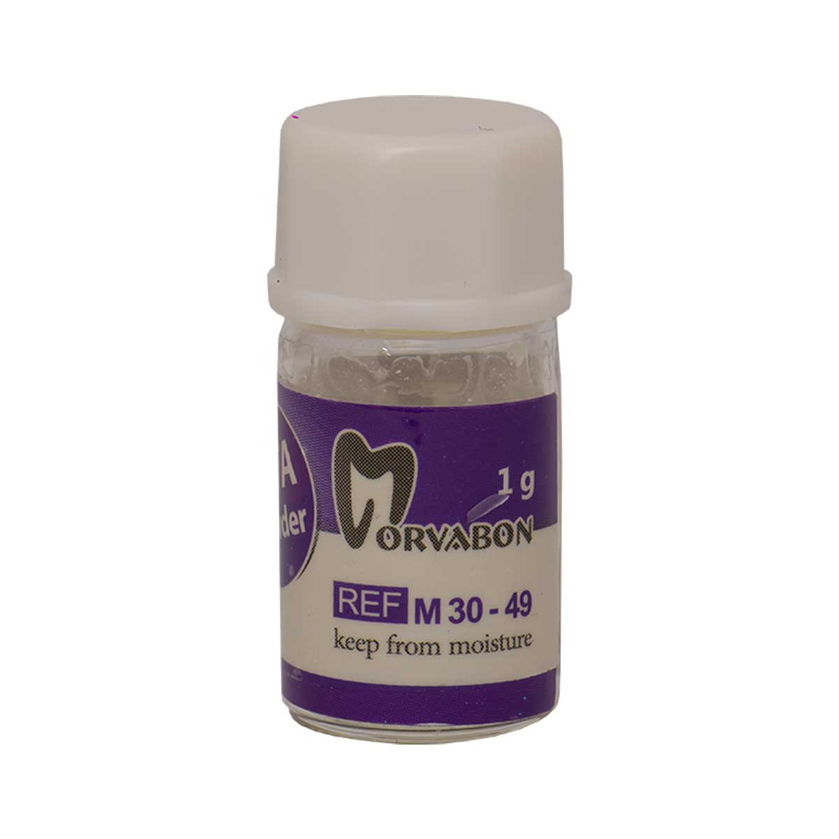 پودر اِم تی اِی 1 گرمی Morvabon MTA Cement - پودر اِم تی اِی مروابن - پودر اِم تی اِی - MTA Cement برند Morvabon - دندانت - آرمادنت - دندال