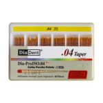 کن گوتا پرکا مدرج تیپر 4% Dia Dent - گوتا پرکا مدرج تیپر 4% برند دیادنت - خرید و قیمت کن گوتا پرکا مدرج تیپر 4 درصد - Gutta Percha Points