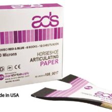کاغذ آرتیکولاسیون ads - کاغذ آرتیکولاسیون - Articulating Paper Horseshoe - خرید تجهیزات دندانپزشکی - فروشگاه تجهیزات دندان پزشکی آرمادنت