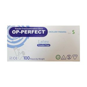 دستکش لاتکس بدون پودر 100 عددی Harir