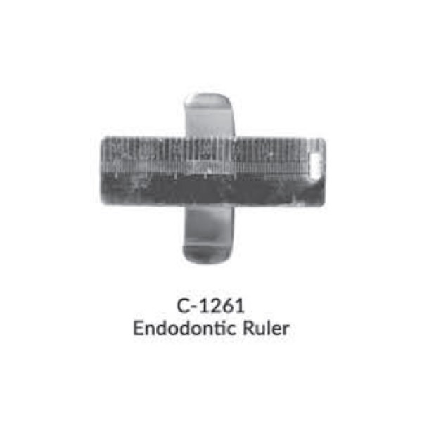 اندومتر برند ND - قیمت و خرید اندومتر برند ND - خرید اندومتر Endodontic Ruler با بهترین کیفیت - فروشگاه اینترنتی وسایل دندانپزشکی آرمادنت
