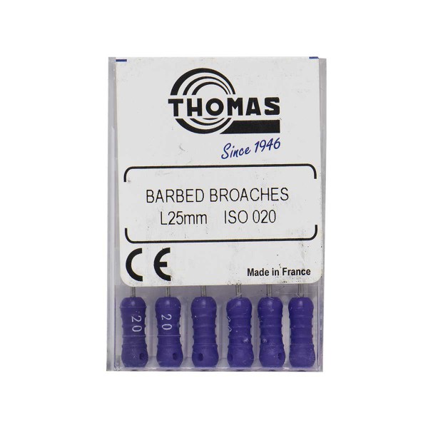 باربروچ طول 25 برند Thomas ، خرید و قیمت باربروچ Thomas توماس ، فروش باربروچ برند توماس ، باربروچ توماس Thomas Barbed Broaches ، آرمادنت