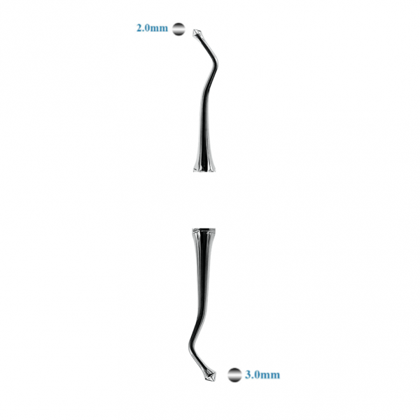 برنیشر Smart Instru - برنیشر دسته هالو - برنیشر یکسر درشت یکسر ریز Dental Devices - فروشگاه تجهیزات دندانپزشکی آرمادنت - ابزار مطب