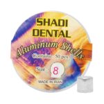  روکش موقت آلومینیومی برند Shadi ، خرید روکش موقت آلومینیومی با بالاترین کیفیت ، روکش موقت آلومینیومی شادی SHADI Aluminum Shells ، آرمادنت