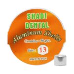  روکش موقت آلومینیومی برند Shadi ، خرید روکش موقت آلومینیومی با بالاترین کیفیت ، روکش موقت آلومینیومی شادی SHADI Aluminum Shells ، آرمادنت