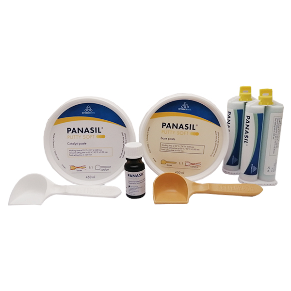 ست قالبگیری پاناسیل سافت برند Kettenbach Dental - قیمت خرید ست قالبگیری پاناسیل سافت - Panasil Impression Materials - پوتی قالبگیری پاناسیل