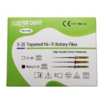 خرید و قیمت فایل روتاری 25 میل 4 عددی Lusterdent - قیمت و خرید فایل روتاری برند لاستردنت - تجهیزات دندانپزشکی آرمادنت - دندانت - دندال