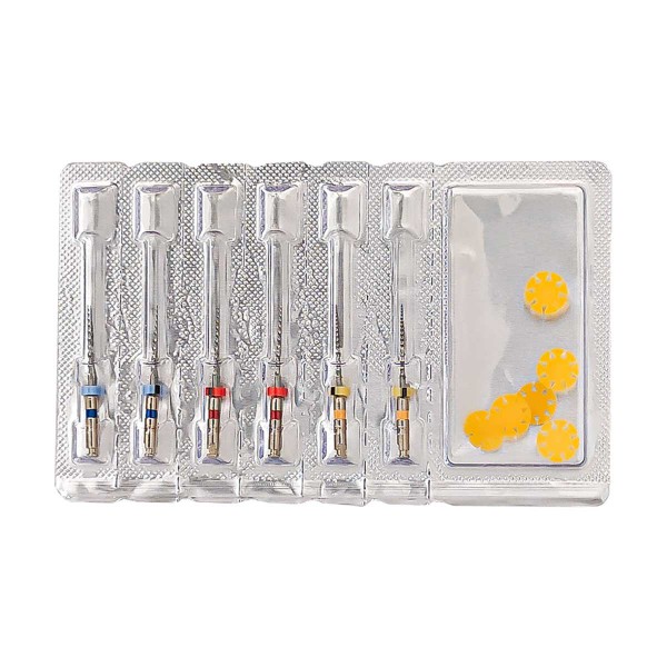 فایل روتاری اطفال شش عددی M3 Immatural Rotary File - فایل روتاری اطفال برند M3 - تجهیزات دندانپزشکی آرمادنت - دندانت - دندال - آرمادنت