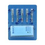 فرز الماسی مدل استوانه ای ته صاف توربین 5 عددی - خرید و قیمت اندودانتیکس - Dental Diamond Burs Flat End Cylinder 835 - تجهیزات دندانپزشکی
