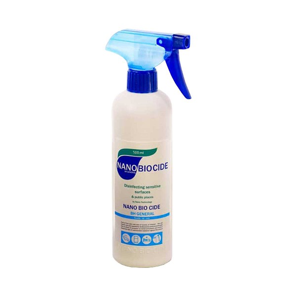 محلول ضد عفونی کننده سطوح 500 سی سی Nano Biocide - محلول ضد عفونی سطوح- مواد و لوازم مصرفی دندانپزشکی - خرید و قیمت تجهیزات دندانپزشکی