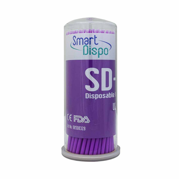میکرو براش۱۰۰ عددی Smart Dispo - تجهیزات دندانپزشکی آرمادنت - خرید لوازم دندانپزشکی - میکرو براش۱۰۰ عددی Tribest