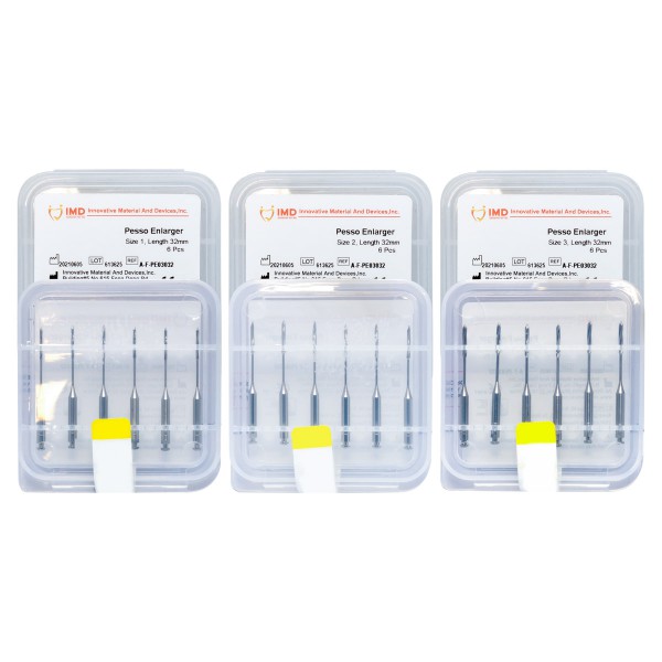 پیزوریمر طول 32 برند IMD ، خرید و قیمت پیزوریمر طول 32 IMD ، گیتس و پیزو ، Pesso Enlargers پیزو ریمر IMD ، تجهیزات دندانپزشکی آرمادنت