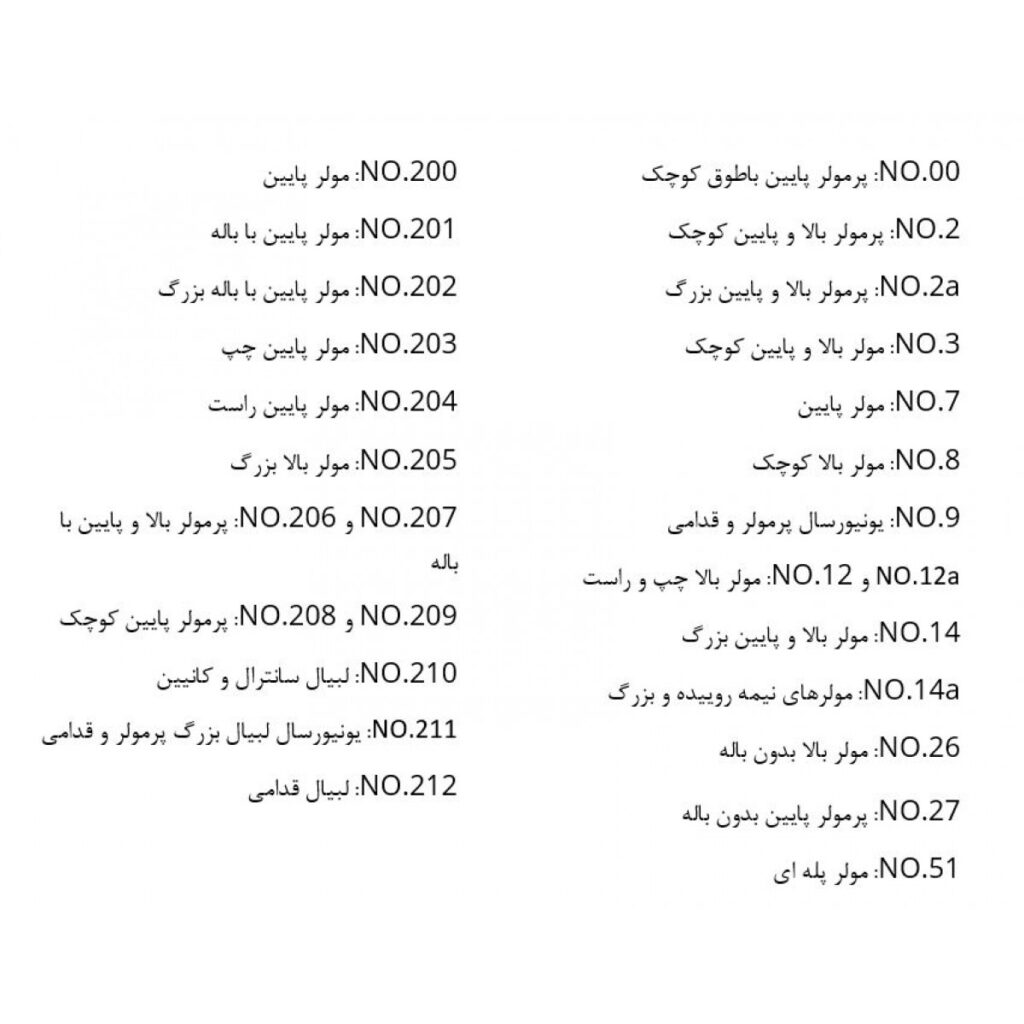 کلمپ دندانی Dental Devices - قیمت و خرید کلمپ دندانی دنتال دیوایس - فروش انواع کلمپ - خرید تجهیزات دندانپزشکی آرمادنت - دندانت - دندال
