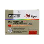 کن گوتا پرکا مدرج تیپر 6% Dia Dent - خرید کن گوتا پرکا مدرج تیپر 6 درصد دیادنت - فروشگاه تجهیزات دندانپزشکی آرمادنت - قیمت کن گوتا پرکا