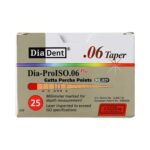 کن گوتا پرکا مدرج تیپر 6% Dia Dent - خرید کن گوتا پرکا مدرج تیپر 6 درصد دیادنت - فروشگاه تجهیزات دندانپزشکی آرمادنت - قیمت کن گوتا پرکا