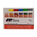 کن گوتا پرکا 2٪ Data - خرید کن گوتا پرکا Data Gutta Percha Points - کن گوتا پرکا برند دیتا - کن گوتا پرکا Data - آرمادنت - دندانت - دندال