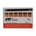 کن گوتا پرکا 2٪ Data - خرید کن گوتا پرکا Data Gutta Percha Points - کن گوتا پرکا برند دیتا - کن گوتا پرکا Data - آرمادنت - دندانت - دندال