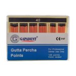 کن گوتا پرکا Gapa Dent  - محصولات زیرگروه گوتا پرکا و کن کاغذی - کن گوتا پرکا Gutta Percha Points برند Gapadent - خرید و قیمت کن گوتا پرکا