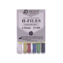 خرید H فایل طول 25 Denco - خرید و قیمت H فایل - فروش انواع H فایل دندانپزشکی - خرید انواع فایل دستی - خرید تجهیزات دندانپزشکی آرمادنت