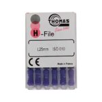 قیمت و خرید H فایل طول 25 Thomas - خرید و قیمت خرید و قیمت H فایل توماس - خرید تجهیزات دندانپزشکی آرمادنت -فروش انواع فایل دستی دندانپزشکی