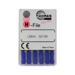 قیمت و خرید H فایل طول 25 Thomas - خرید و قیمت خرید و قیمت H فایل توماس - خرید تجهیزات دندانپزشکی آرمادنت -فروش انواع فایل دستی دندانپزشکی