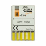 خرید و قیمت K فایل طول 25 Thomas - فایل دستی THOMAS - فروش لوازم مطب دندانپزشکی - آرمادنت - وسایل دندانپزشکی - K فایل طول 25 برند توماس
