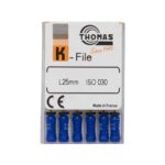 خرید و قیمت K فایل طول 25 Thomas - فایل دستی THOMAS - فروش لوازم مطب دندانپزشکی - آرمادنت - وسایل دندانپزشکی - K فایل طول 25 برند توماس