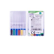 K فایل طول 25 Lusterdent - خرید و قیمت K فایل طول 25 برند لاستردنت - خرید فایل دستی دندانپزشکی - تجهیزات دندانپزشکی آرمادنت - دندانت