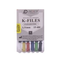 K فایل طول 31 Denco - قیمت و خرید K فایل طول 31 Denco - خرید انواع K فایل Denco - فروش فایل دستی - تجهیزات دندانپزشکی آرمادنت - دندانت