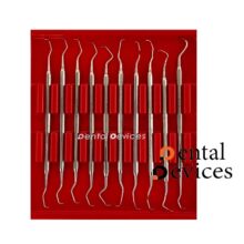 ست ۱۰ عددی قلم گریسی Dental Device