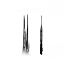 پنس مستقیم پهن ۱۰ سانتی متر Dental Devices - پنس میکرو مستقیم نوک تیز - فروشگاه دندانپزشکی آنلاین آرمادنت